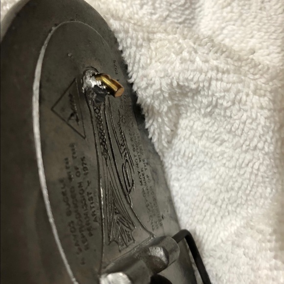 🆕 1975 United States Marine Corps Baldwin Pewter Belt Buckle - Picture 8 of 9